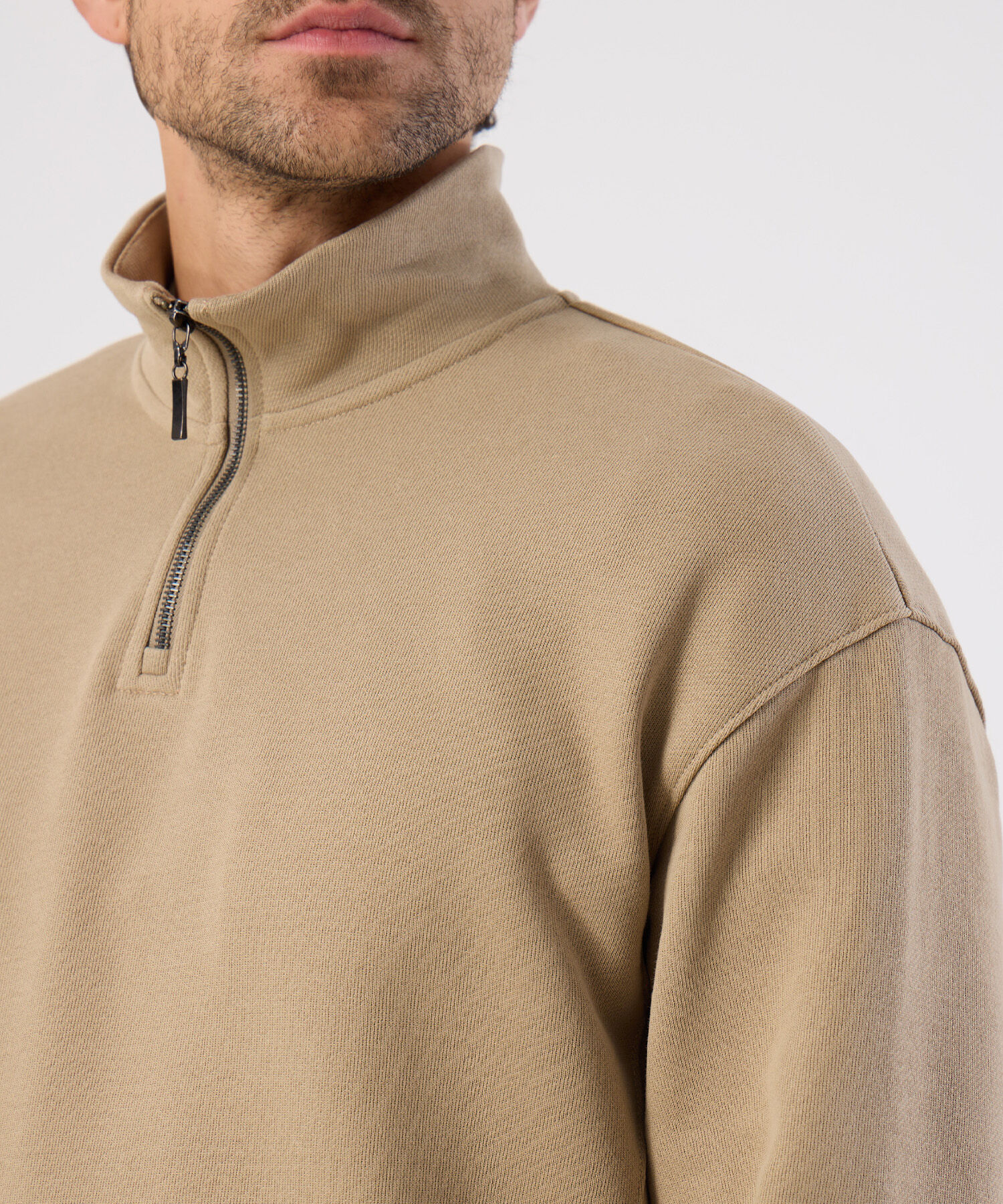 Buzo Con Medio Cierre Frontal Para Hombre