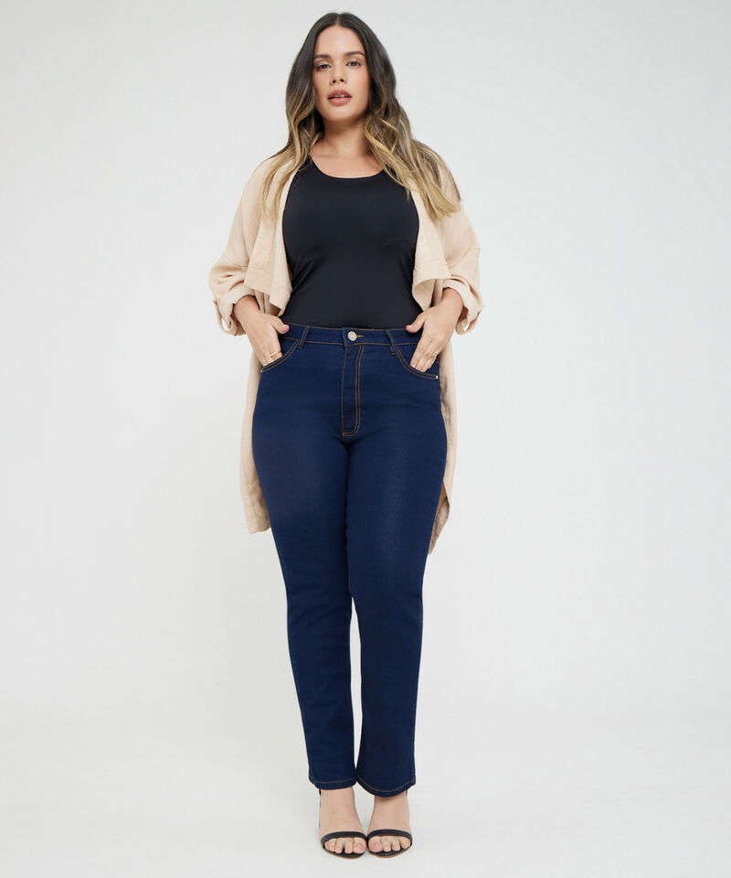 Jean Straight Tono Raw