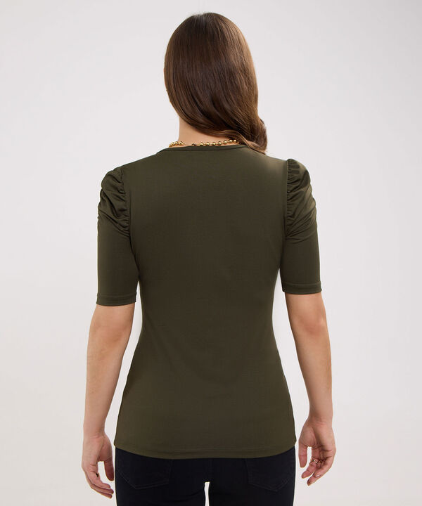 Camiseta con Ruche