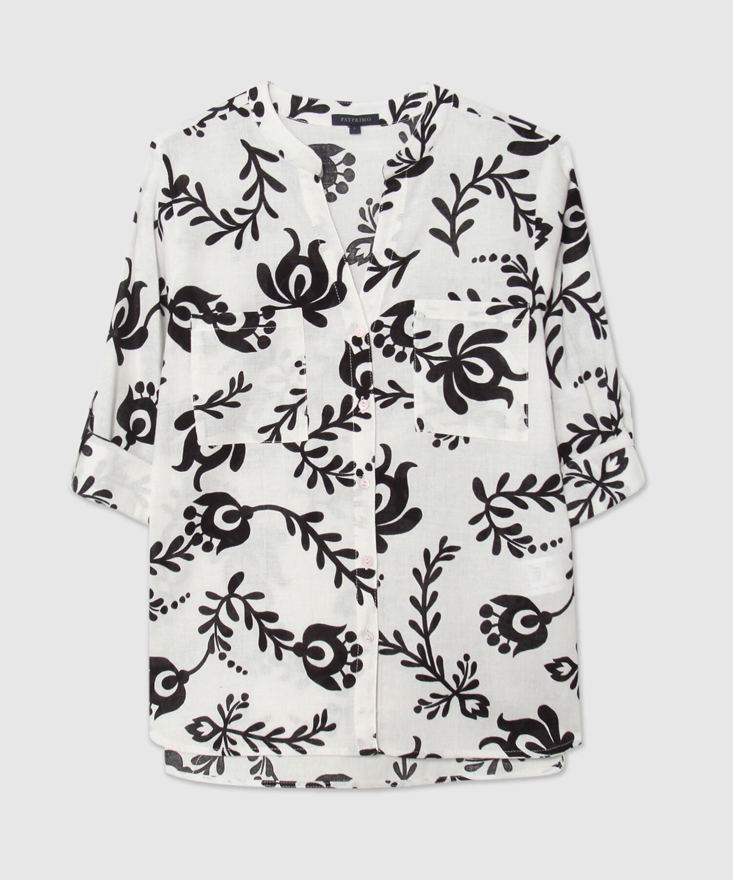 Blusa Manga Larga  Estampada