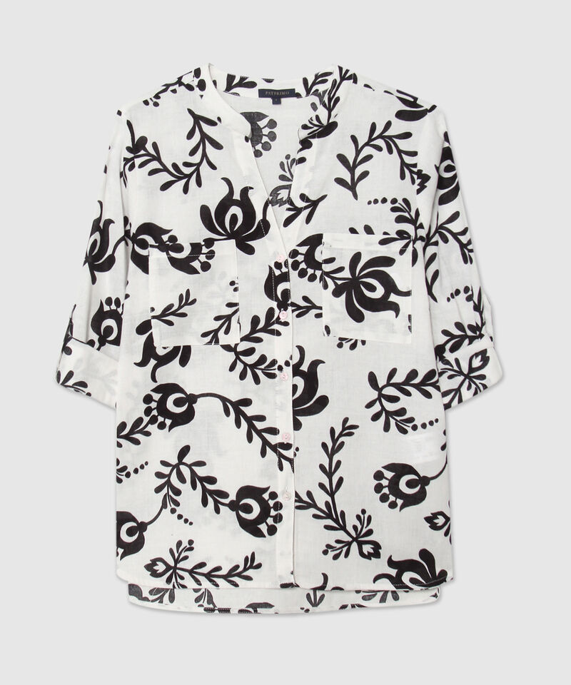 Blusa Manga Larga  Estampada