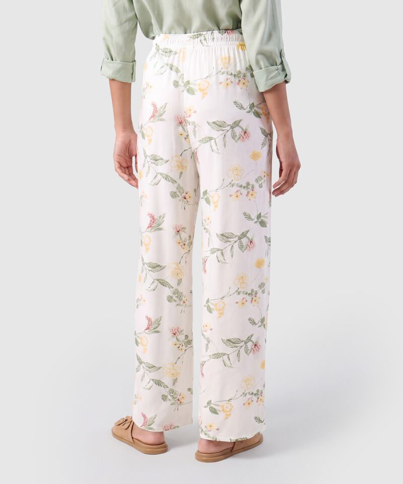 Pantal&oacute;n Bota Ancha Con Cord&oacute;n Para Mujer
