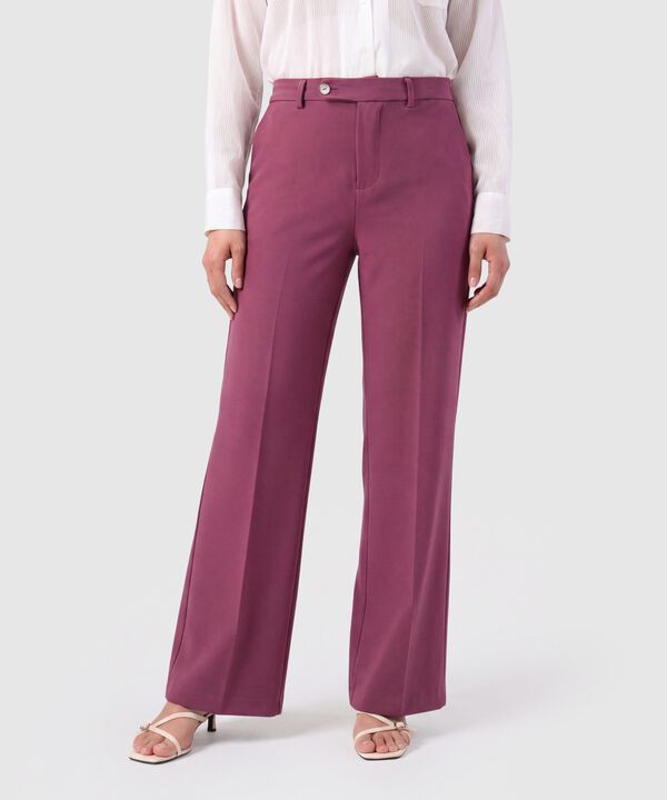 Pantal&oacute;n Wide Leg Mujer con Trabillas image number null