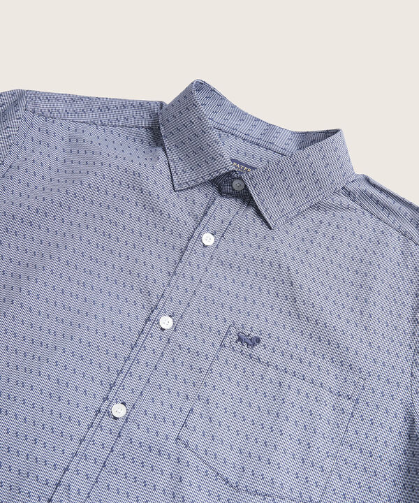 Camisa Manga Corta Con Bolsillo