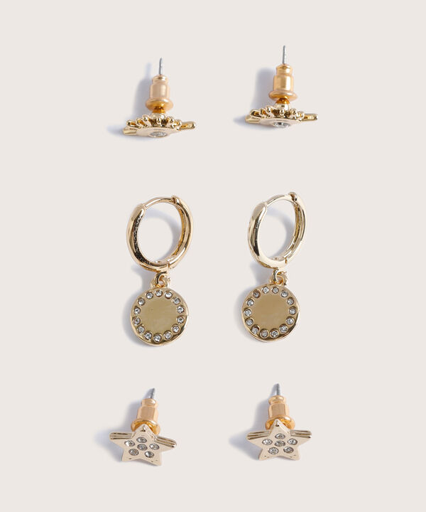 Aretes Set X3 Pares De Aretes