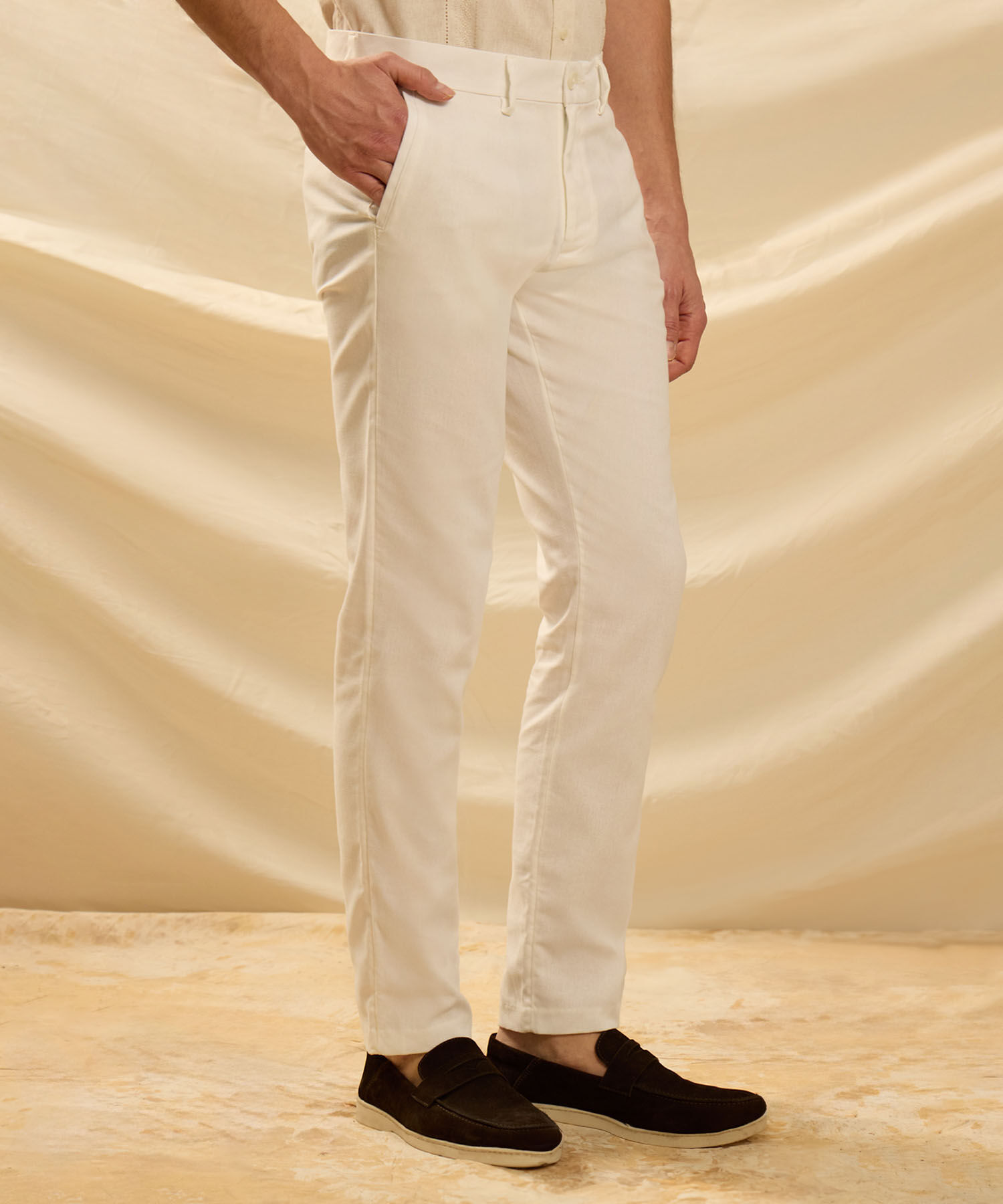 Pantal&oacute;n Chino de Hombre Corte Slim Fit Moderno