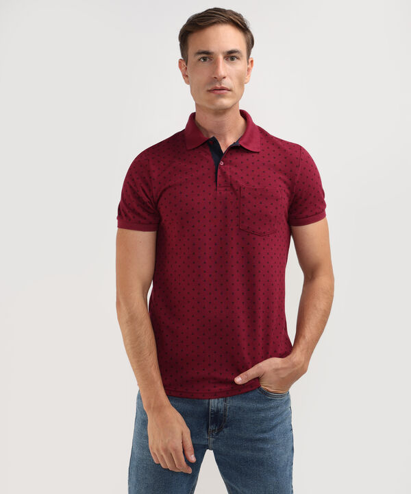 Polo Corte Slim Fit Blanco