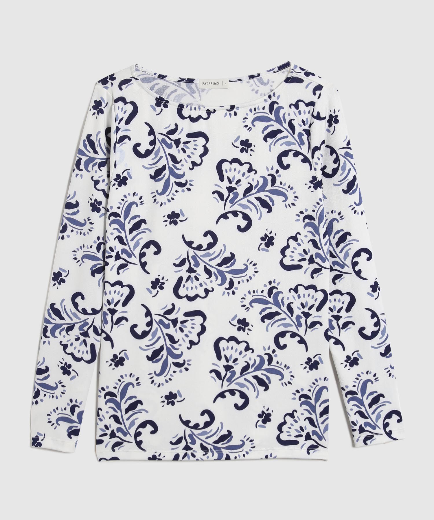 Camiseta Manga Larga Estampada 