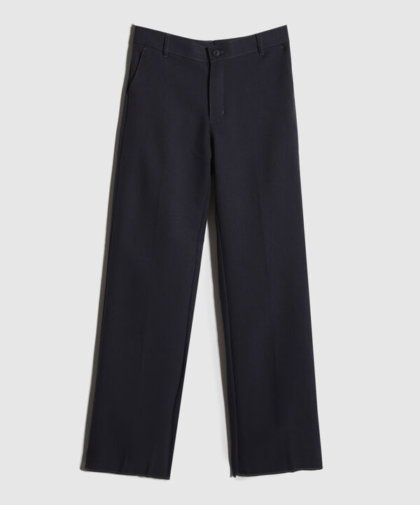 Pantalón Clásico Niño Sin Prenses Unicolor