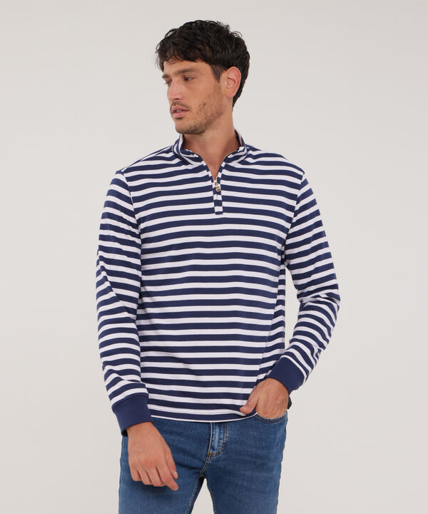 Buzo Cuello Alto Con Cremallera