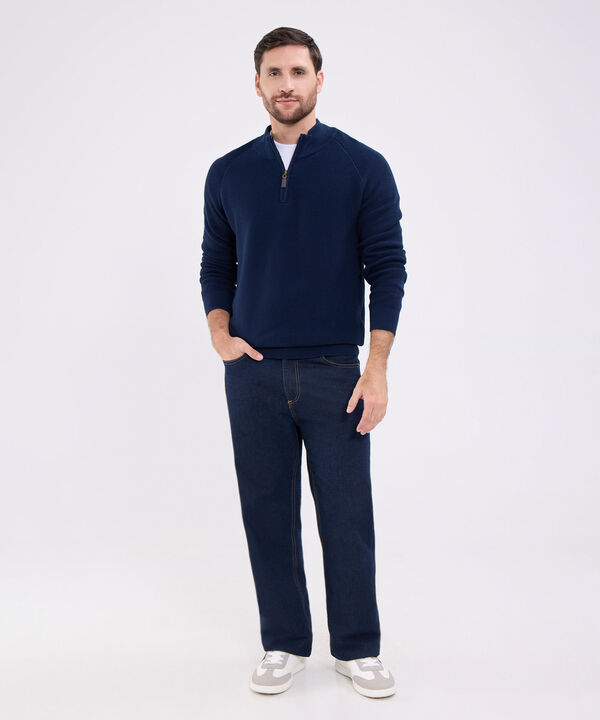 Saco Cuello Alto Con Cremallera Para Hombre image number null