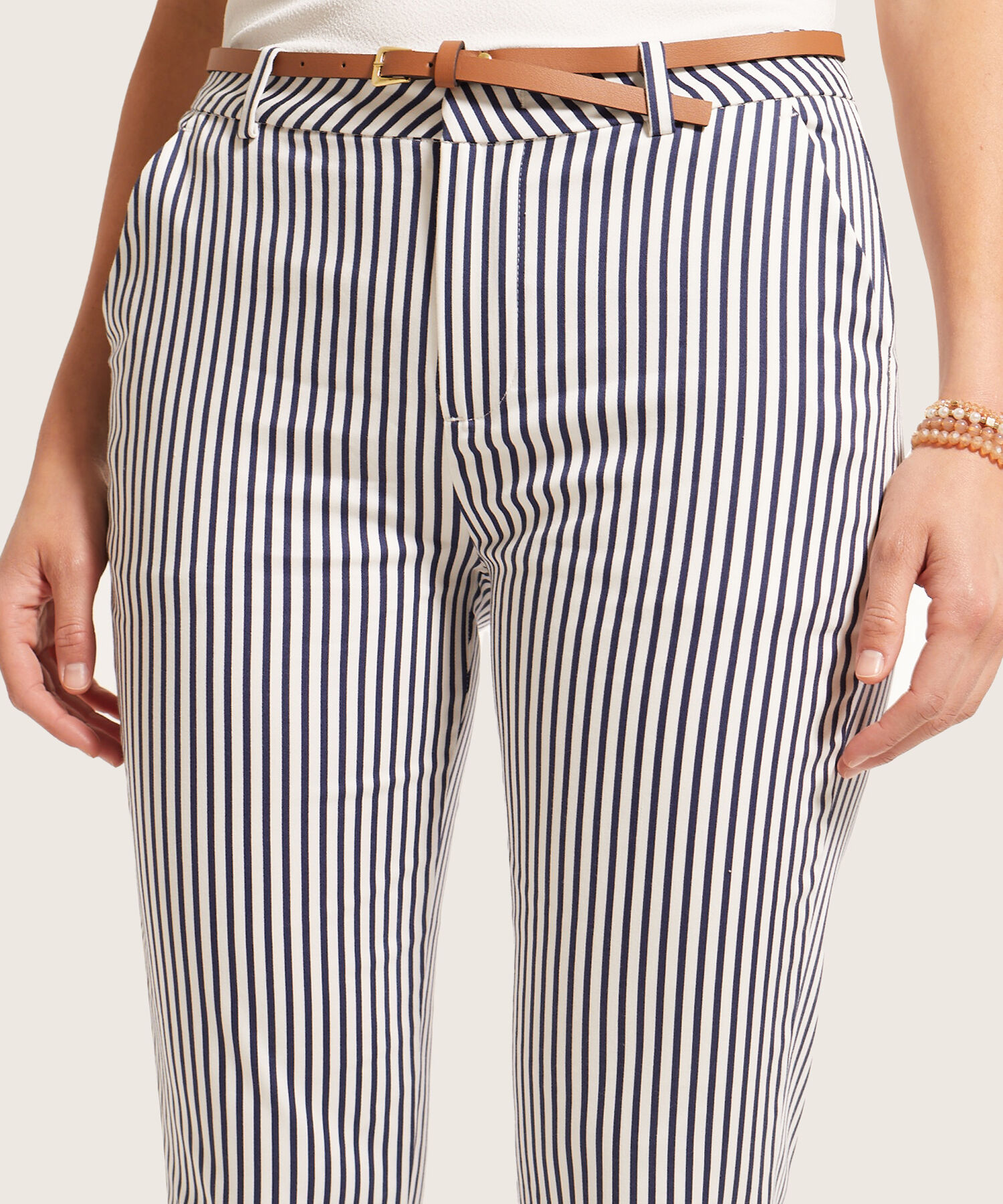 Pantal&oacute;n B&aacute;sico Bolsillos Diagonal Estampado