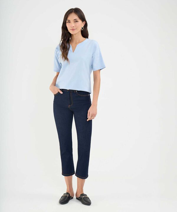 Blusa con Bordado Floral
