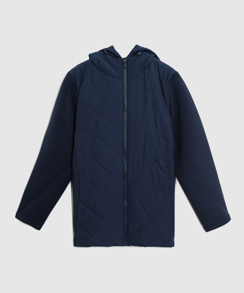 Chaqueta Acolchada Con Capucha Mujer Curvy