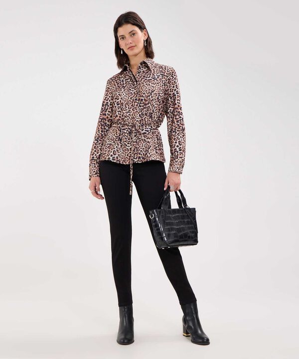 Camisa Animal Print de Manchas image number null