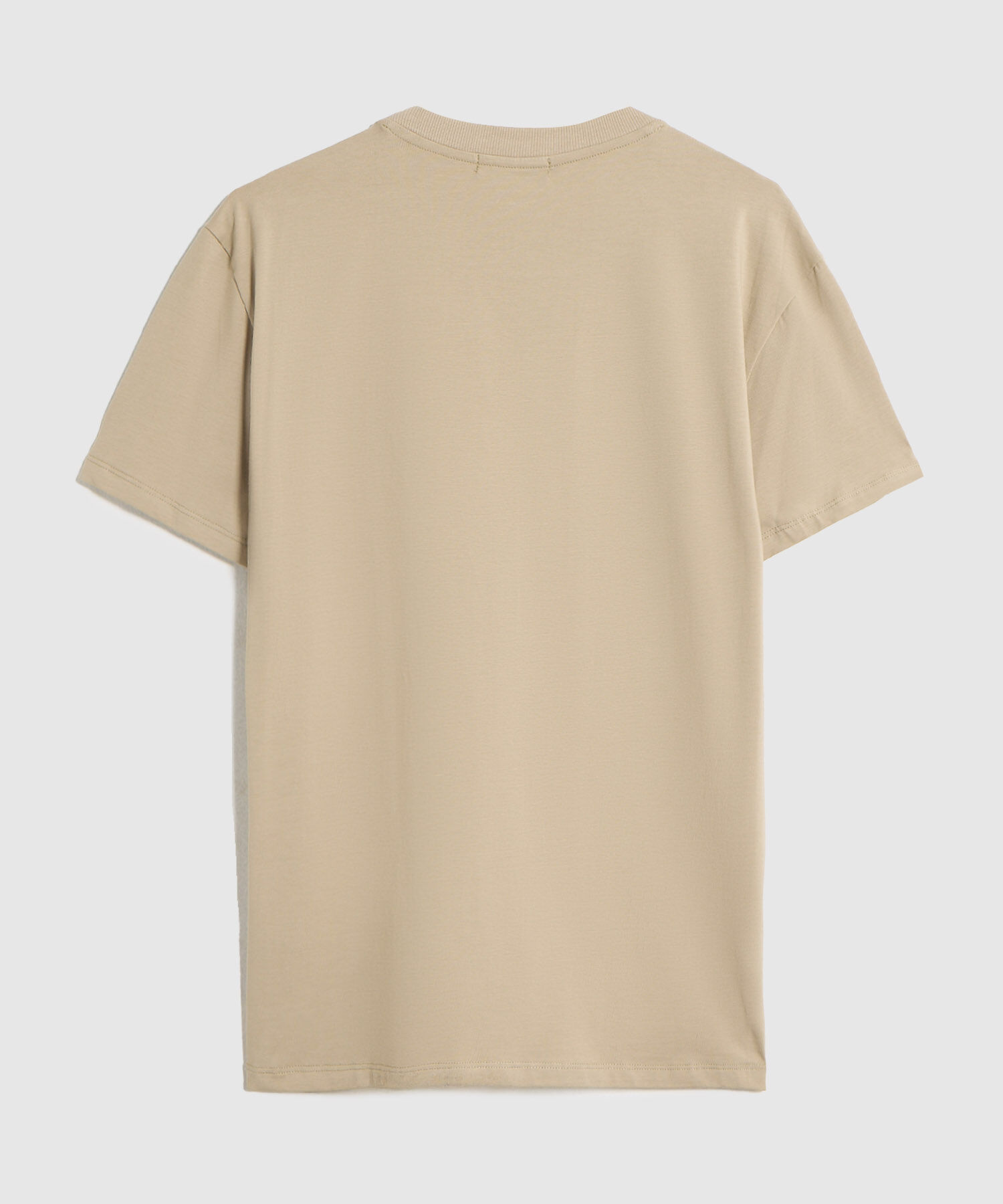 Camiseta B&aacute;sica Cuello Redondo Para Hombre