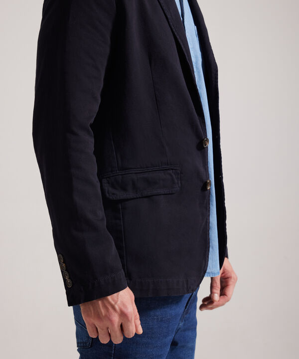 Blazer Tono Azul Oscuro Falcao