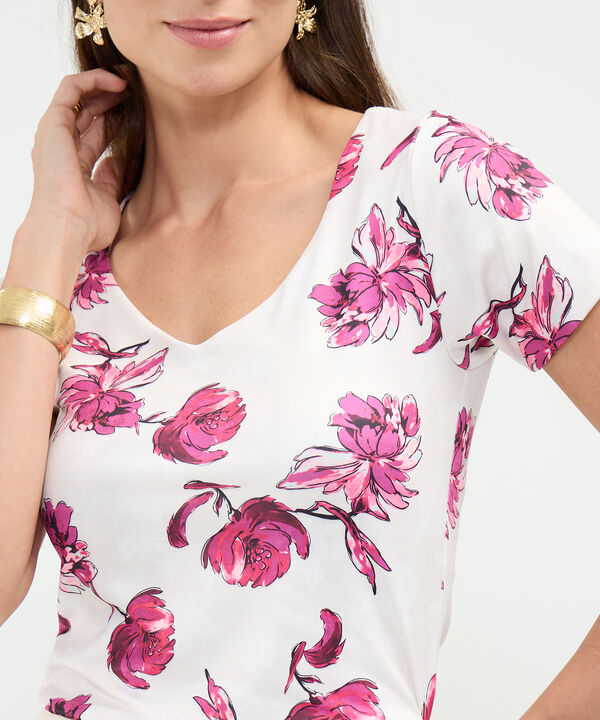 Camiseta Estampado Floral image number null