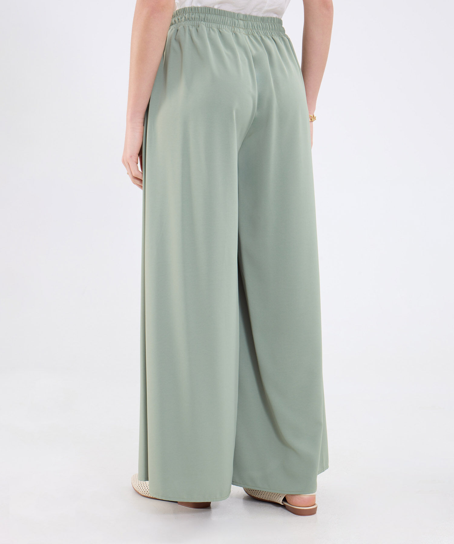Pantalón Fluido Unicolor