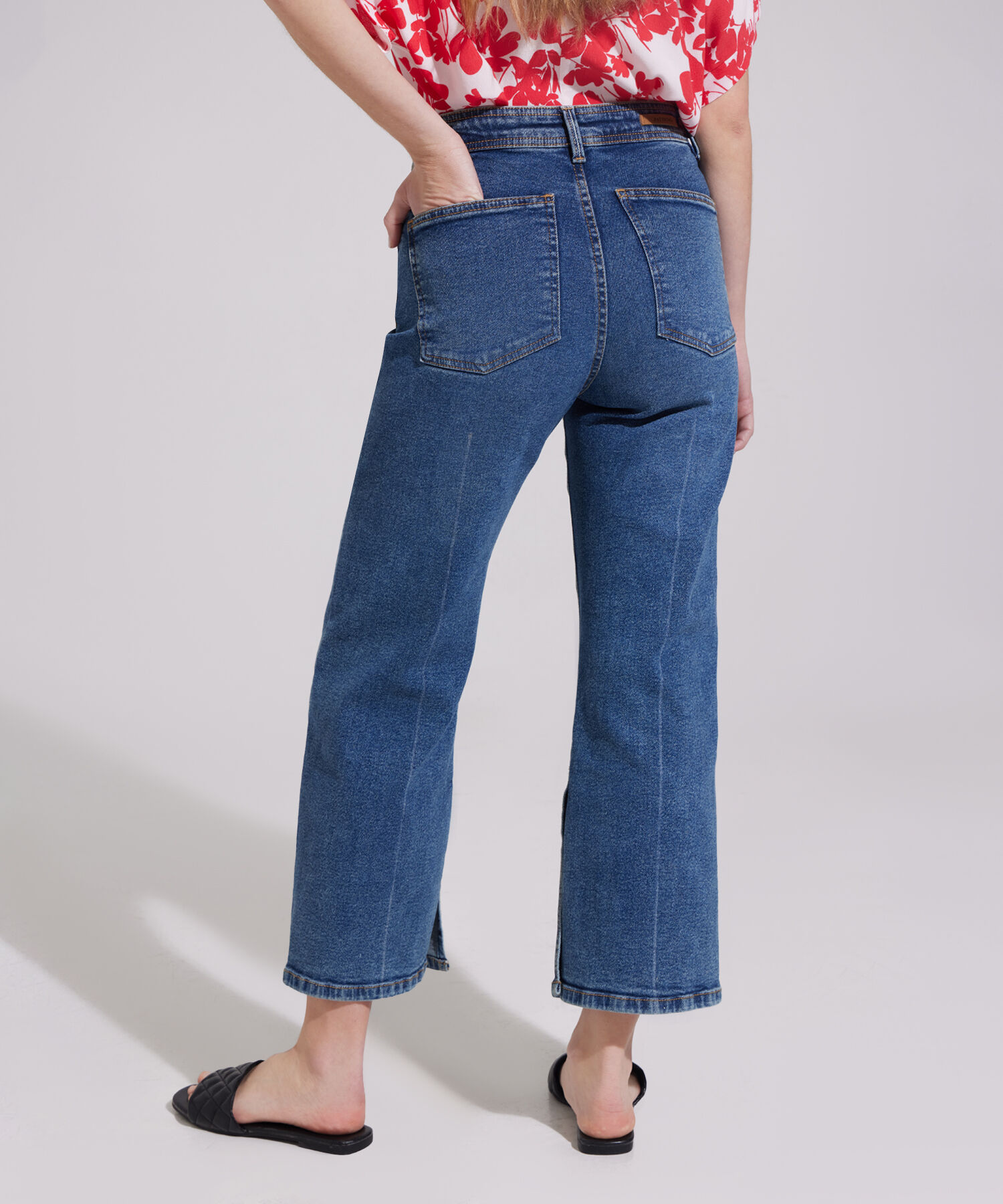 Jean Tipo Cropped Flare