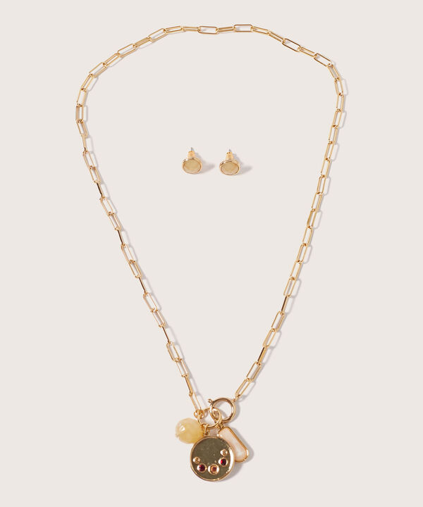 Set De Accesorios, Collar Y Aretes