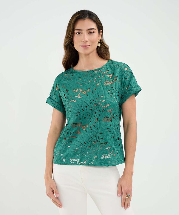 Blusa en Ojalillo image number null