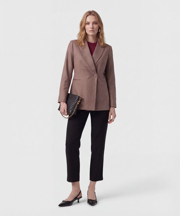 Camiseta Unicolor Para Mujer