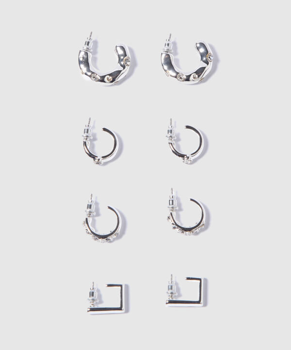 Aretes Set X4 Pares De Aretes image number null
