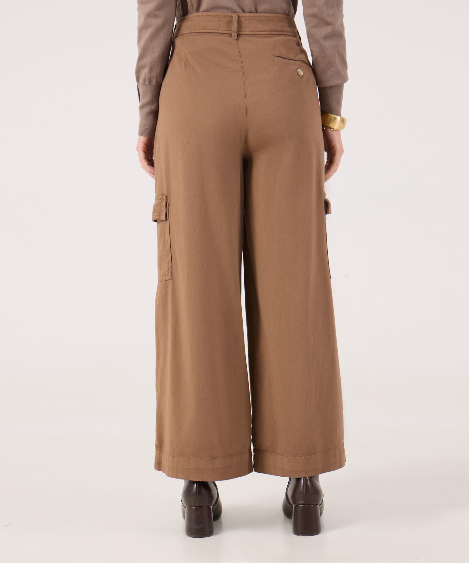 Pantalon Cargo Unicolor 