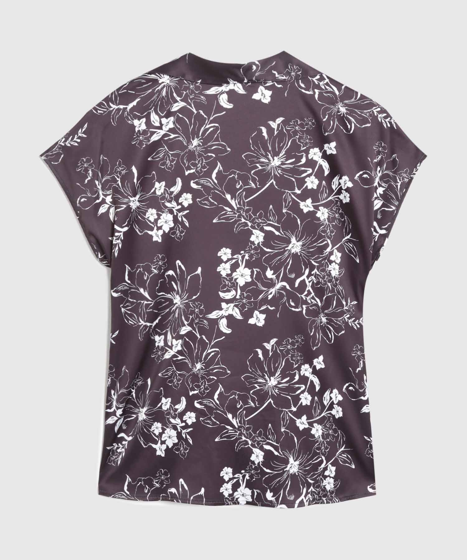 Blusa Manga Corta Estampada 
