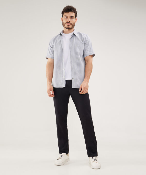 Camisa Manga Corta Cuello Formal image number null