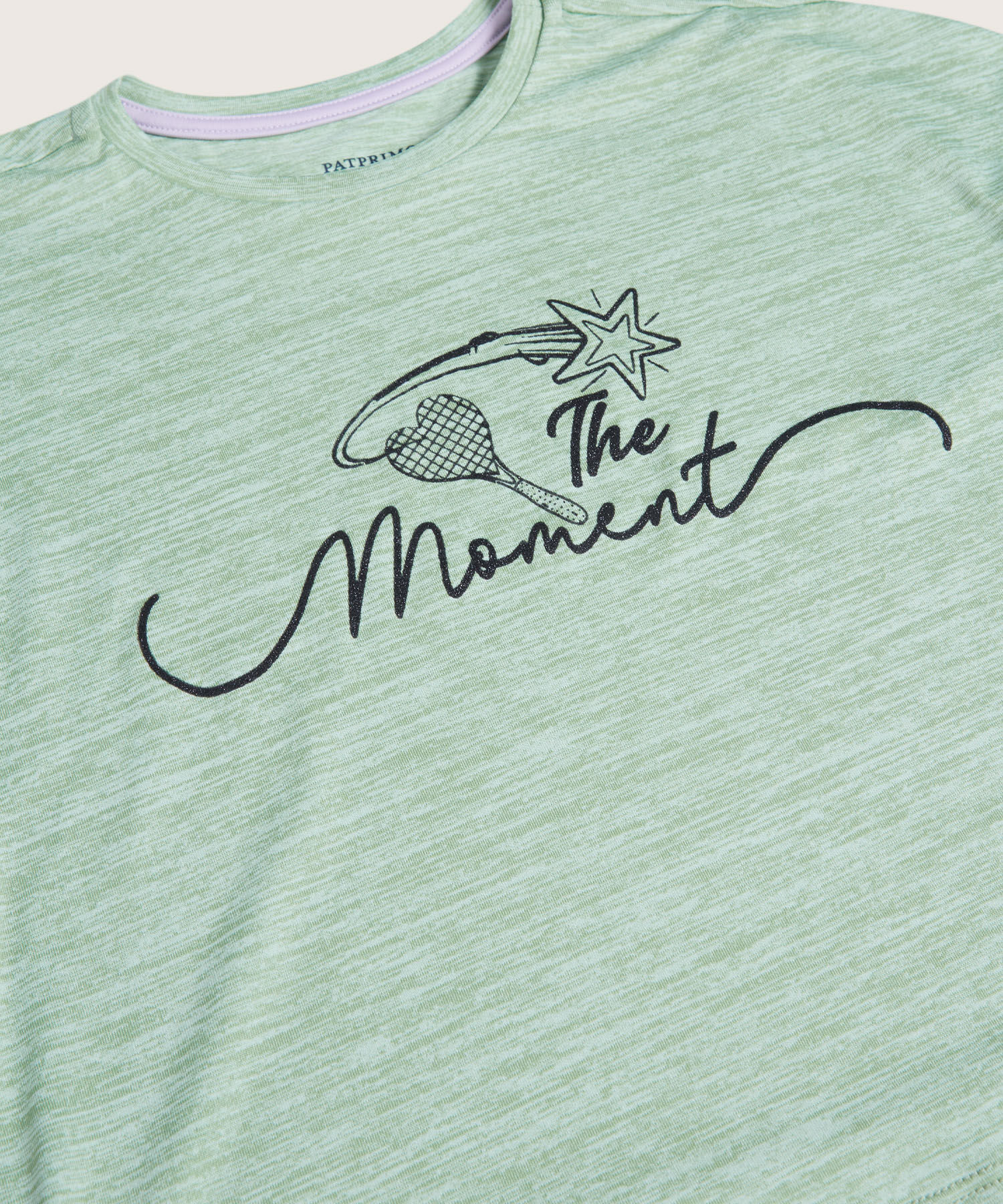 Camiseta Jaspeada Manga Corta