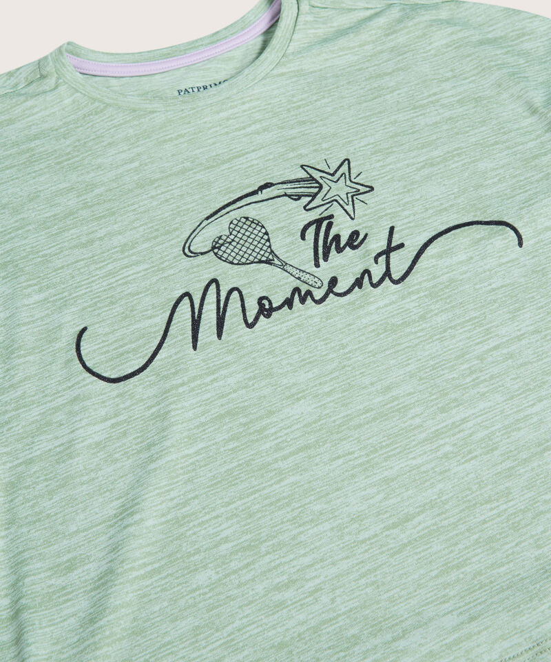 Camiseta Jaspeada Manga Corta