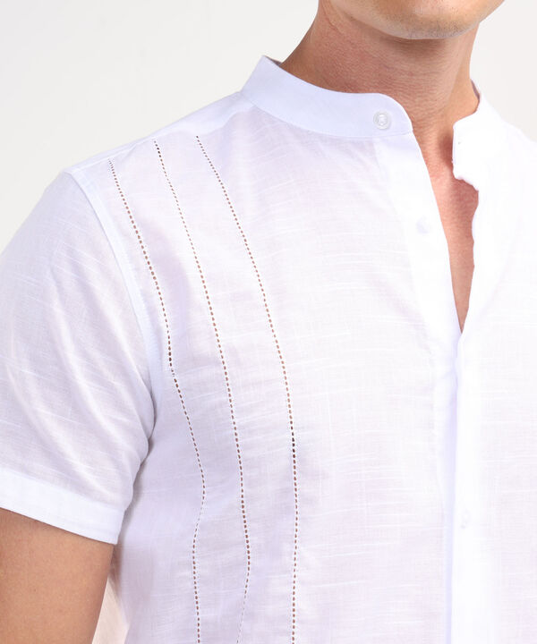 Camisa Guayabera Manga Corta