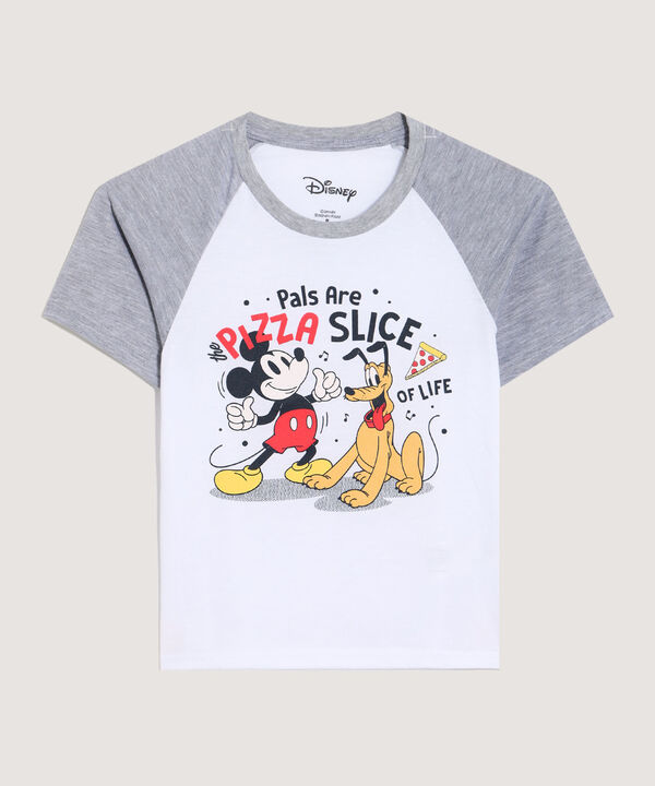 Pijama Estampada Manga Corta Para Niños image number null