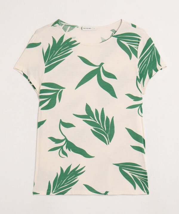 Camiseta Mujer Estampada Tipo Gr&aacute;fico Manga Corta image number null