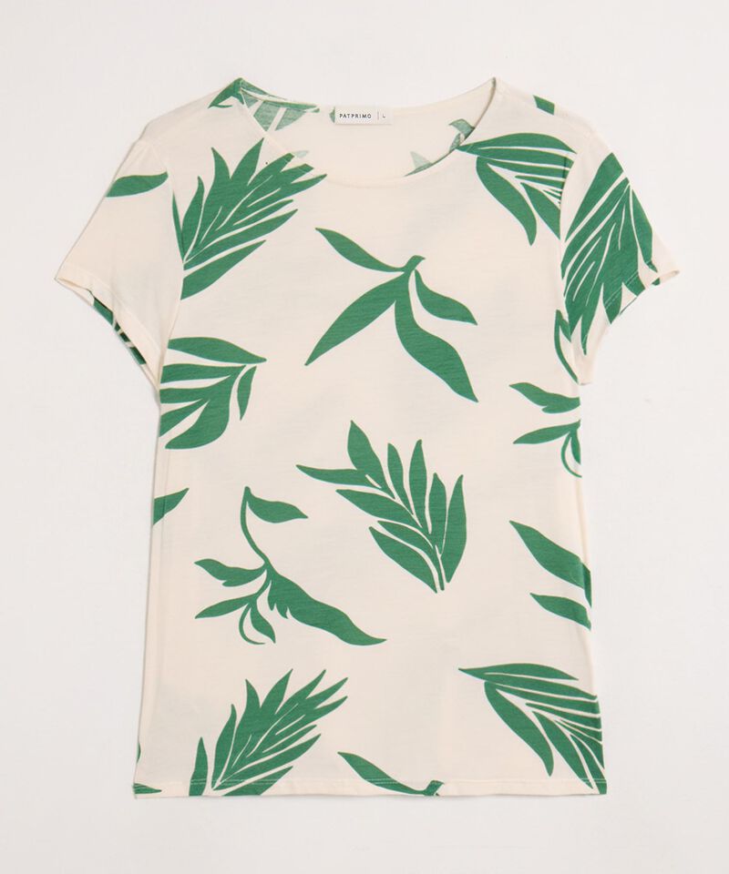 Camiseta Mujer Estampada Tipo Gr&aacute;fico Manga Corta