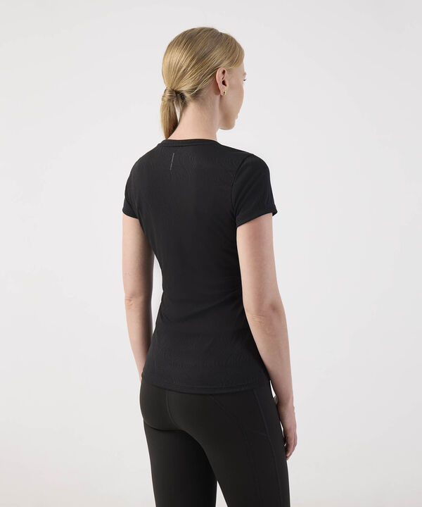 Camiseta Unicolor Texturizada