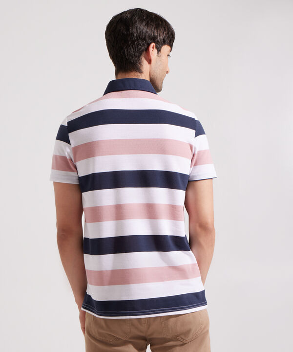 Polo  Cuello Duro, Con Bolsillo Y Silueta Slim Fit, Campiello image number null