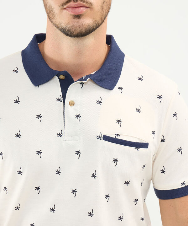 Polo Estampada de Palmeras image number null