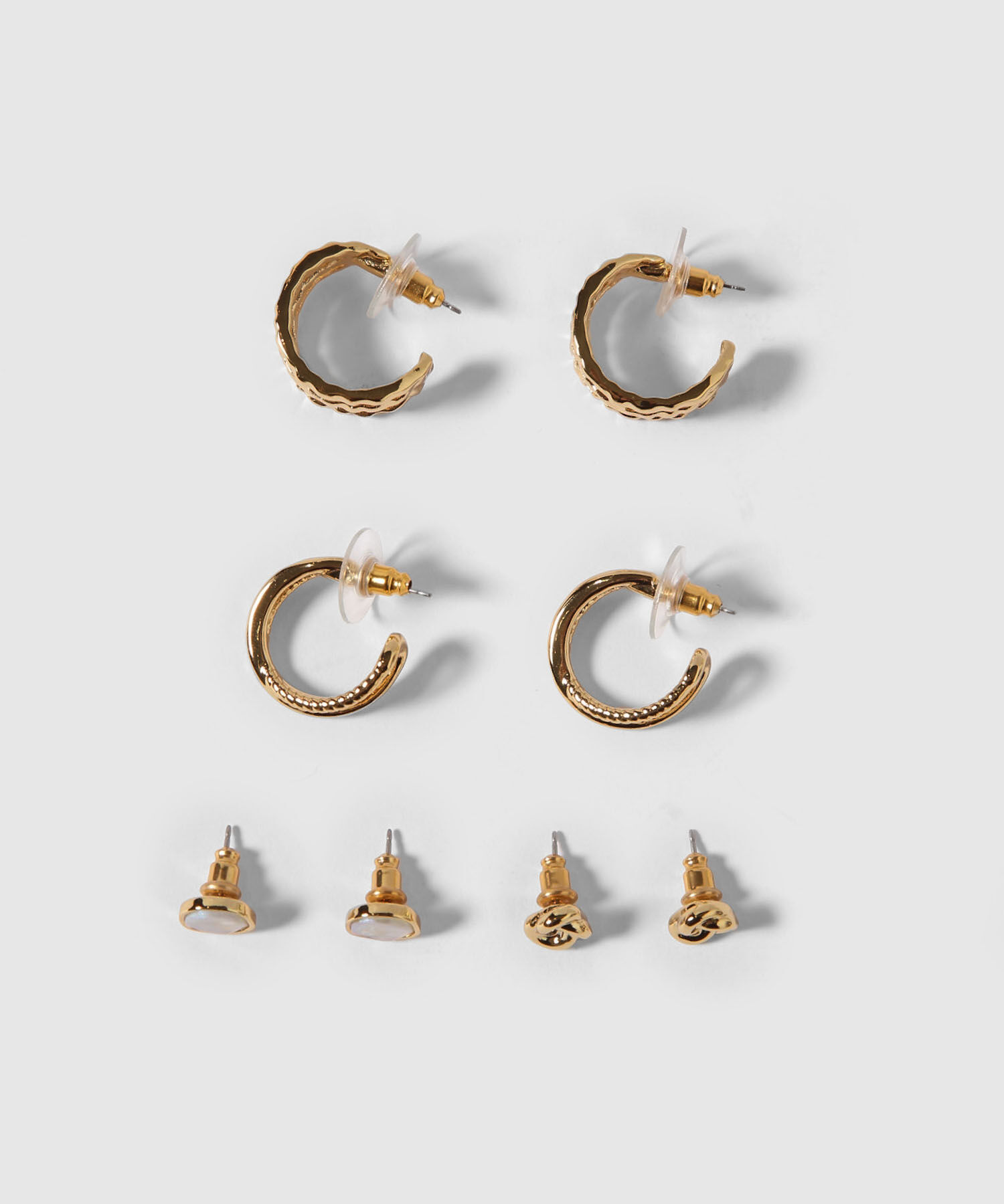 Aretes Set X 4 Pares De Aretes Ref. Kf233-0019-2