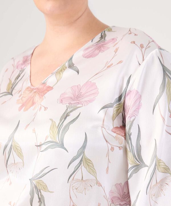 Blusa Escote En V Para Mujer Curvy