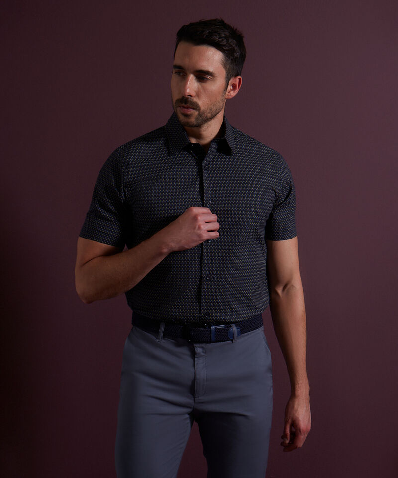 Camisa Manga Corta Estampada