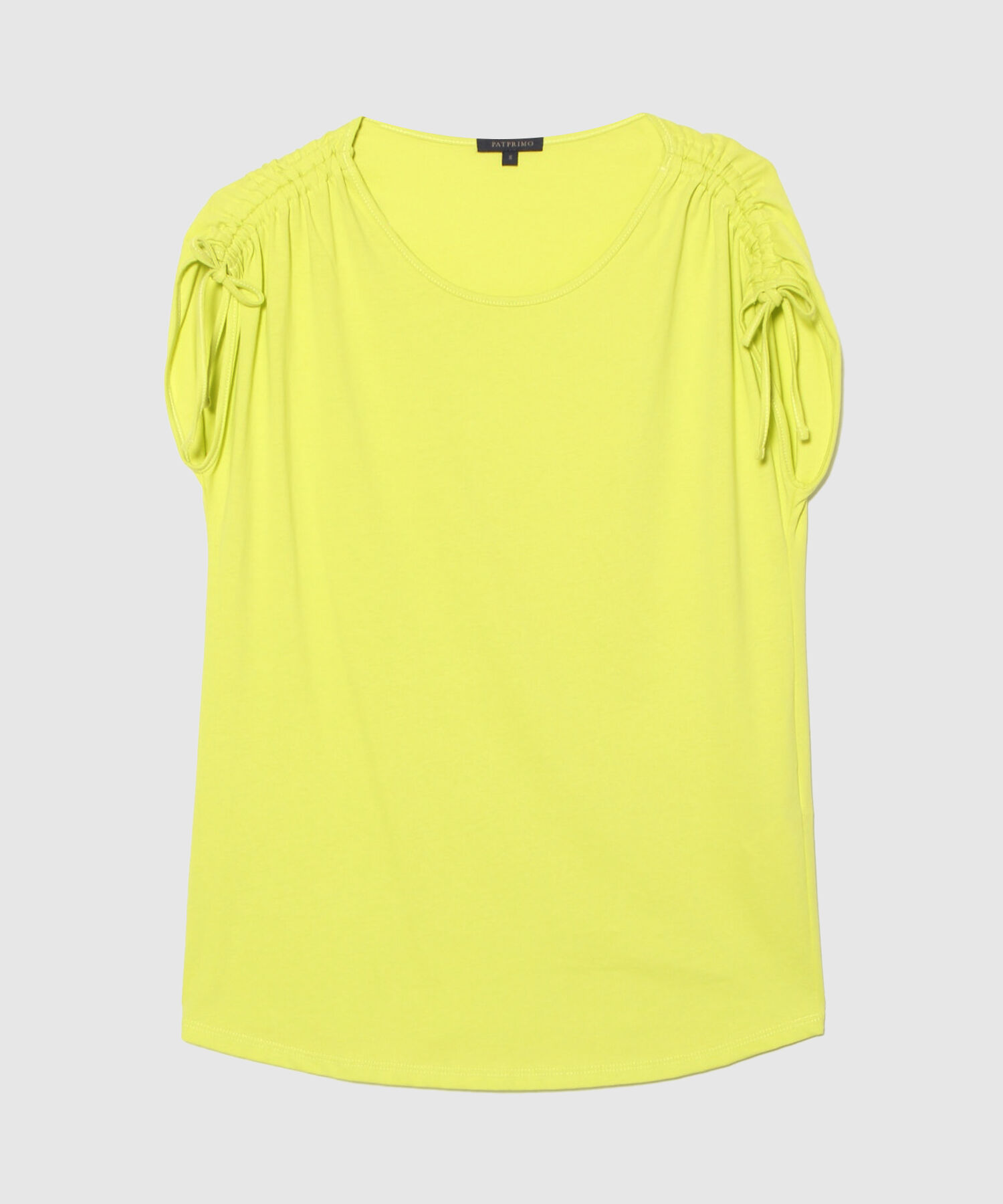 Camiseta Manga Corta con Recogido 