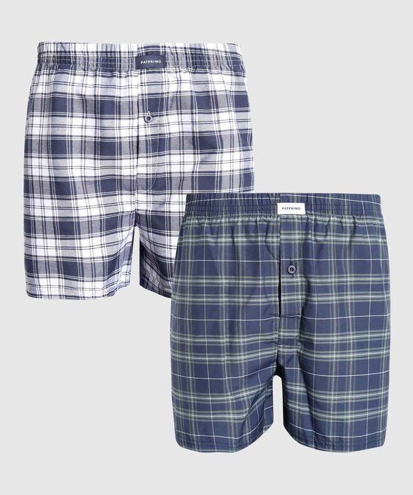 Pack X 2 Boxer Amplios A Cuadros image number null