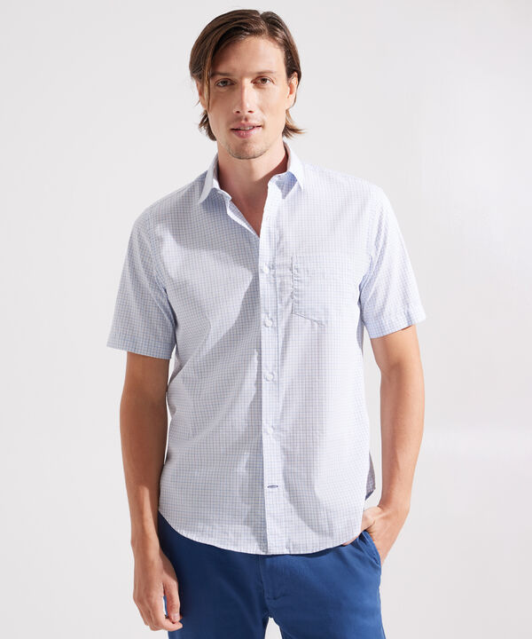 Camisa Manga Corta a Cuadros