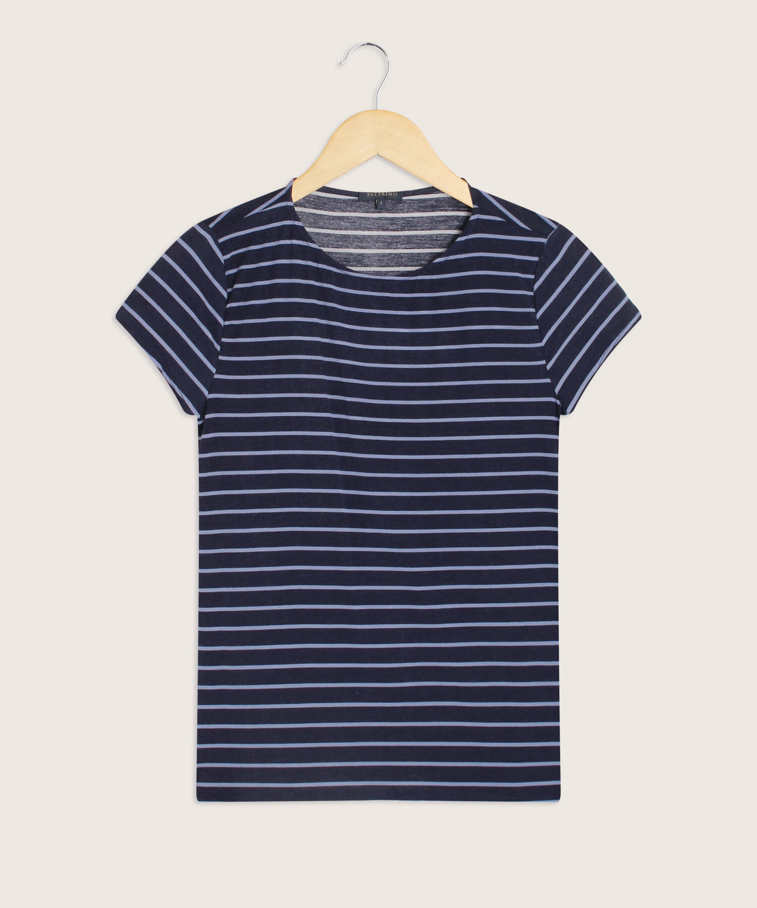 Camiseta Escote Redondo Negro