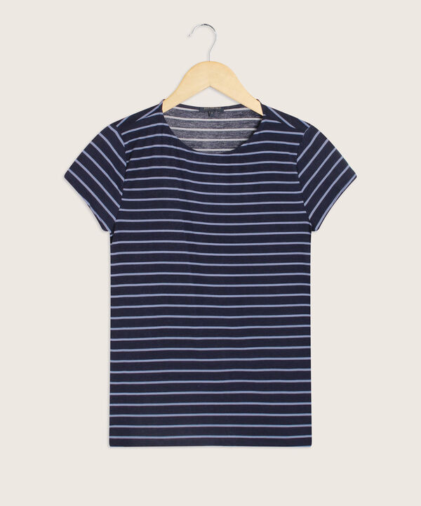Camiseta Escote Redondo Negro