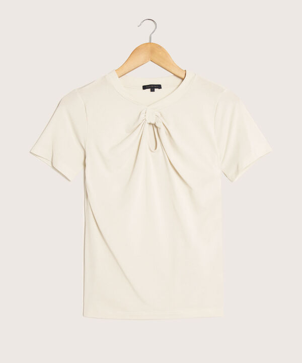 Camiseta Unicolor Manga Corta