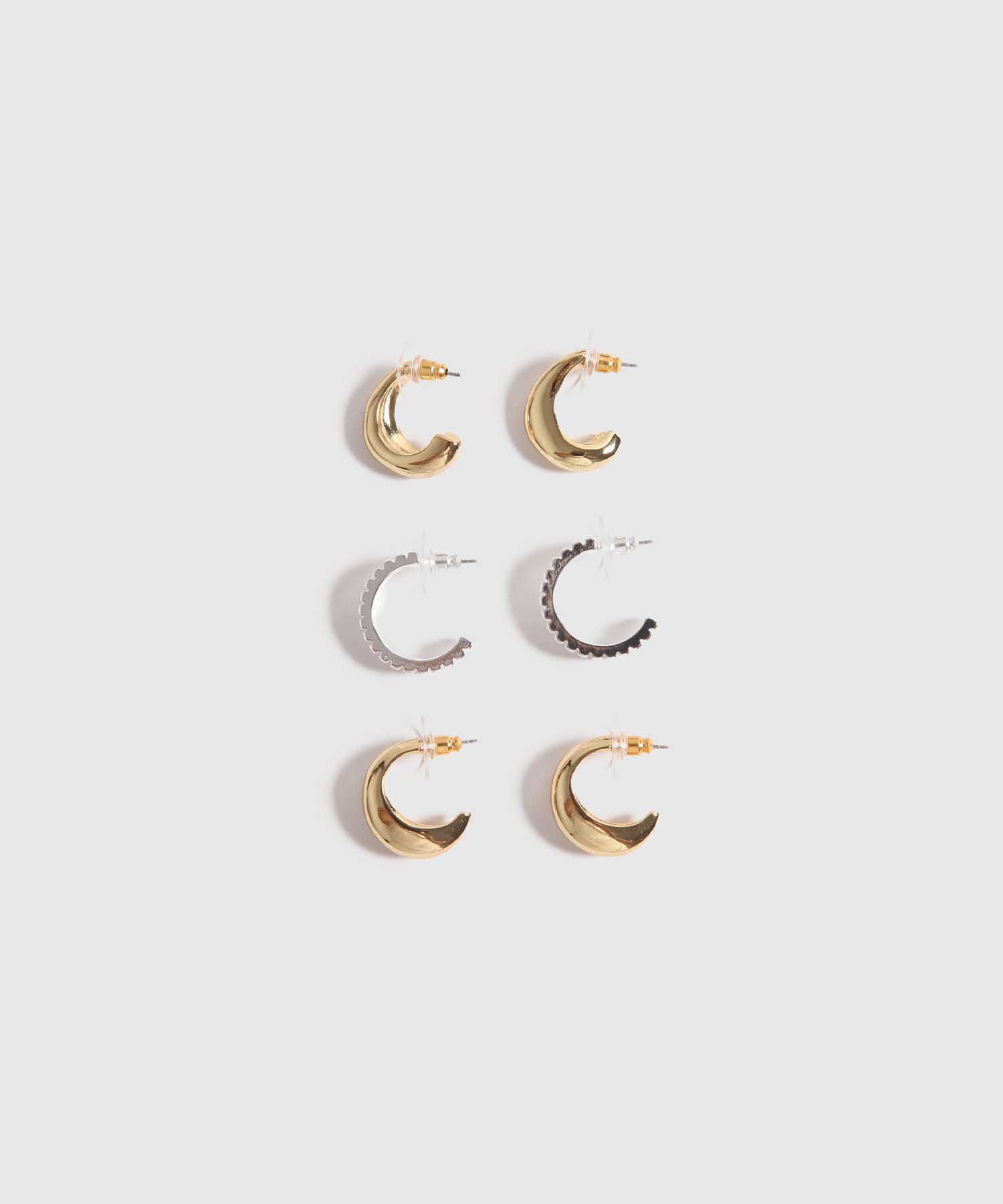 Pack x 3 Aretes de Medialuna